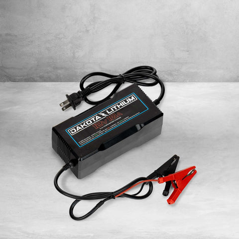 Dakota Lithium 12V 10A LifePO4 Lithium Battery Charger