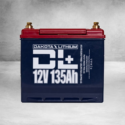 DL+ 12V 135Ah DUAL PURPOSE 1000CCA STARTER BATTERY PLUS DEEP CYCLE PERFORMANCE