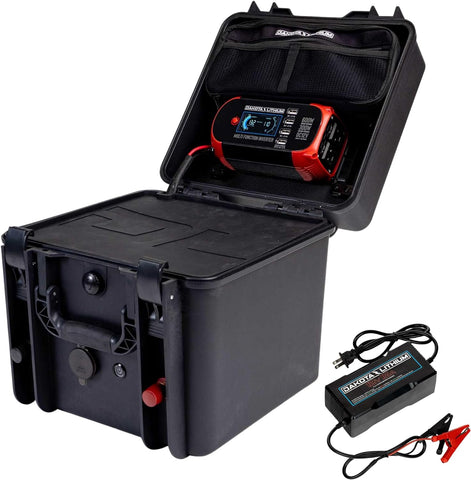 POWERBOX+ 135 WATERPROOF SOLAR GENERATOR, 12V 135AH BATTERY INCLUDED