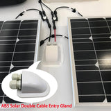 220Watts Flexible Solar RV Kit W/ 30A MPPT LCD Charge Controller