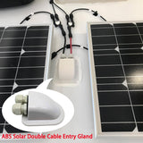 400W 12V  Poly Solar RV Kits, 40A MPPT Charge Controller - Sunrise Sales