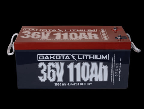 DL 36V 110AH DEEP CYCLE LIFEPO4 SINGLE BATTERY