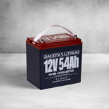 DL 12V 54AH DEEP CYCLE LIFEPO4 BATTERY FOR TROLLING, RV's and BOATS