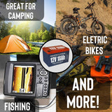 DL 12V 18Ah - Lithium LifePO4 Battery for Camping, Fishing, E Bikes and more