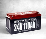 DL 24V 110AH DEEP CYCLE LIFEPO4 SINGLE BATTERY