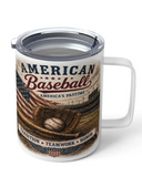 American Freedom Baseball Travel Mug
