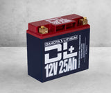 DL+ 12V 25Ah DUAL PURPOSE 300 CCA STARTER BATTERY PLUS DEEP CYCLE PERFORMANCE