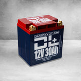 DL+ 12V 30Ah 400 CCA BATTERY FOR MOTORCYCLES