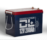 DL+ 12V 280Ah - DEEP CYCLE LIFEPO4 Dual Purpose Lithium Battery