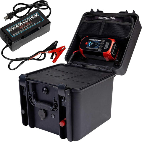 POWERBOX+ 60 WATERPROOF POWER STATION, DL+ 12V 60AH BATTERY