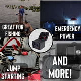 POWERBOX+ 60 WATERPROOF POWER STATION, DL+ 12V 60AH BATTERY INCLUDED