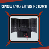 50 Watt 12V  Fast Charge Folding Solar Panel