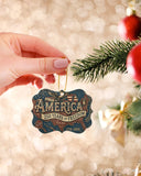 America 250 Years of Freedom Ornament