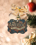 America 250 Years of Freedom Ornament