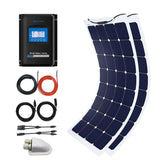 220Watts Flexible Solar RV Kit W/ 30A MPPT LCD Charge Controller