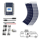 550 Watts Flexible Solar Marine Kit , 50A MPPT Charge Controller - Sunrise Sales