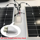 Solar Panel Starter Kit 200W 12V  Poly Solar RV Kits, 30A MPPT Charge Controller